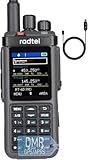 Radtel RT-6D PRO DMR-Radio, GPS, APRS, 500,000 Kontakte, Dual-Time-Slot, Zweiwege-Radio, Dualband-Walkie-Talkie, Stufe 1+2, Amateurfunk, 1024 Kanäle, Typ-C-Ladung