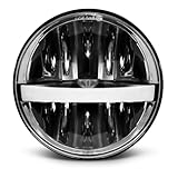 CO LIGHT 5,75 Zoll Rund LED Scheinwerfer für Motorrad - 5-3/4 Zoll LED Licht mit DRL Hi-Lo Beam, DOT-Genehmigt, für Harley-Davidson & Chopper