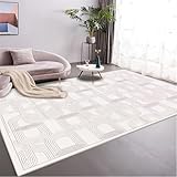 Vorleger Teppich Eingang sitzecke wohnzimmer Pflegeleichter rechteckiger Teppich Schlafzimmer weißer Teppich rutschfest feuchtigkeitsbeständig bettvorleger schlafzimmer waschbar kitchen rug 160X230C