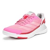 Adidas Damen Crazyquick Lightstrike Padel Tennis Sneaker, Rosa (Lucid Pink Silver Metallic Lucid Red), 40 EU
