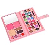 Schmink Paletten Set Schminkset Frauen Tragbare Make-Up Paletten Schminkset Mädchen Schmink Set Schminksachen Make Up Set (Farbe 1)