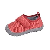 OBiQuzz Hausschuhe Junge Children's Toddler Shoes Anti Slip Light Comfortable Shoes Baby Schuhe Mädchen (Red, 28 Toddler)