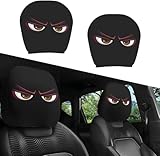 Auto Sitzbezüge Auto Kopfstütze für Autositze, für Mercedes-Benz GLC-Klasse GLC 300 X253 GLC 200 X253 GLC Zubehör Lustig Kopfstützenbezug Set, Atmungsaktiver Kopfstützenbsezug,B-1Pair