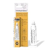 immundoc HERPALYSIN Lippenherpes Creme 7 ml, Lippencreme zur Vorbeugung und Behandlung von Fieberblasen, mit L-Lysin, Zink und Echinacea, klinisch geprüft