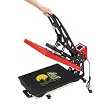 ROT Bügelmaschine, Wärmeübertragungsmaschine, Hemdenbügelmaschine für Haushalte, Handwerksbetriebe, Druckereien, Fotostudios,AC 220V,2500W