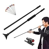 Runzkzy Blasrohr für Erwachsene, 39 Zoll-Blasrohr mit Pfeilen, Blasrohr für Outdoor und Gartenfreizeit, Blasrohr für Anfänger zum Üben, Stressabbau, präzises und leichtes Blasrohr