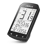 CYCPLUS GPS Fahrradcomputer Kabellos, wasserdichte Fahrrad Tachometer und Kilometerzähler, ANT+ Drahtloser Fahrrad Tacho mit zahlreichen Funktionen, 2,9 Zoll LCD mit Hintergrundbeleuchtung