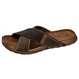 Fischer Lukas, Herren Pantoletten, Braun (Nuss 74), 42 EU (8.5 UK)
