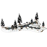 Lemax Zierschmuck für Weihnachtsdorf Mühlbachgabelung, 10-teiliges Set