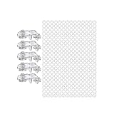 Baoblaze Aquarium-Siebnetz, Mesh-Siebnetz, langlebiges DIY-Ersatznetz, Aquarium, obere Abdeckung, Luftsieb, Netz, Anti-Sprung-Aquarium-Sieb