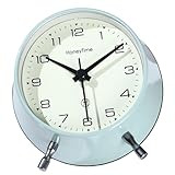 Garneck Moderner Funkwecker Mit Projektion Temperatur Und Luftfeuchtigkeitsanzeige Ideal Für Wohnzimmer Und Schlafzimmer Dekorativer Tischwecker Mit Snooze Funktion Und Einstellbarer