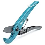 Libraton PVC Rohrschneider Kunststoff 0-31mm, Rohr Schere für PEX PVC PPR-Kunststoffschläuche