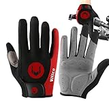 Touchscreen-Handschuhe – winddichte Thermo-Handschuhe, warme Handschuhe, extrem kaltes Wetter, rutschfeste Touchscreen-Handschuhe, warme wasserdichte Handschuhe für Damen und Herren, Reiten, Wandern