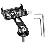 RORPOIR Fahrrad Telefonhalter Handyhalterung Für Den Fahrradlenker Handyhalterung Für Fahrrad Montieren Handyständer Wagen Fahrradlenker-telefonhalterung Mobiltelefon Metall Black