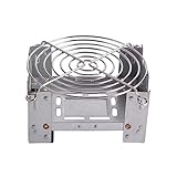 SkyPOOU Camping-Klappkocher, verzinkte Brennertasche mit Ständer, für Outdoor-Rucksackreisen, zusammenklappbar