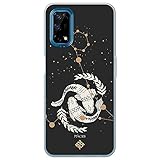 Movilshop Schutzhülle für [Realme 7 5G] Sternzeichen, Silikon, flexibel, transparent