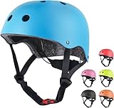 Kinderhelm für 3-8 Jahre Jungen Mädchen, Kleinkind Fahrradhelm Micro Scooter Helm Kinder Radfahren Helme Skateboard Helm Helmet (blau)