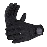pistro Neoprenanzug-Handschuhe, 1,5 mm, Neopren, Wassersport-Handschuhe für Unisex, Erwachsene, super dehnbar und thermobeständig, Größe M