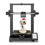 Voxelab Aquila D1 Drucker, Hochtemperaturdüse 300 ℃, automatische Nivellierung von 25 Punkten, X-Achse, Y-Achse, Linearführung, PEI-Plattform für Federn, Bauvolumen 235 x 235 x 250 mm