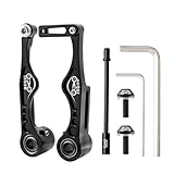 HOUSON Fahrrad V Bremse, Fahrrad V-Brake Aluminium Fahrrad Bremsen Stadtbremse Rennradbremse für Mountainbikes und Rennräder