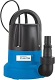 Güde Flachsaugerpumpe, 230 V, Schwarz, Blau, GFS 401 S