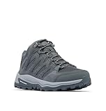 Columbia Damen Redmond IV Waterproof Mid Rise Trekking-und Wanderstiefel, Graphite, Tea Light, 41 EU