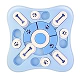 JOPHEK Intelligenzspielzeug für Hunde, Hunde Beschäftigung Feeder Dispenser, Interaktives Welpenspielzeug für Hunde mit Quietschen für Kleine, Mittlere, Große Hunde, Welpen und Katzen