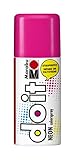Marabu 21071006334 - Do it Neon pink, Colorspray auf Acrylbasis, brillante Tagesleuchtfarbe, volle Leuchtkraft auf hellen Untergründen, styroporfest, sehr schnell trocknend, wetterfest, 150 ml