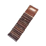 HAPINARY Leiterspielzeug aus Holz Hamster hamsterspielzeug Kletterstange für Hamster Bird Toys Papagei Spielzeughamster Hamster Brücke Kauspielzeug für Hamster Bambus