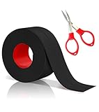 Dichtungsband Selbstklebend, Wasserdichtes Klebeband, Dichtband für Küche/Badezimmer/WC/Ecke. Verhindert dass Feuchtigkeit und Verhindert Schimmel, Einfach zu Verwenden. (Schwarz, 5M)