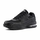 Loiston Arbeitsschuhe Herren Sicherheitsschuhe Damen Stahlkappenschuhe Schwarz EU 43