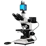 Bresser Trinokulares Mikroskop Set mit MikroCam PRO HDMI Autofokus, 20W Halogen, Köhlersche Beleuchtung, ideal für Labor und Forschung