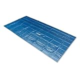 Leisure Fun & Toys GmbH - Poolabdeckung Rechteckig 260x160 cm - UV-beständige Solarplane mit Luftkammern - Pool Abdeckplane zum Schutz - Selbstschwimmende Pool Solarfolie, stabile Solarabdeckplane