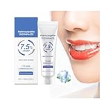 Hydroxylapatit Zahnpasta, Whitening Zahncreme, Tiefenreinigung, Frischer Atem, Fleckenentfernung, Frische Minze, 120g (1)