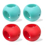 ComPDCVD 4 Stück Waschkugel für Waschmaschine Anti Limescale Magnetic Ball Waschball Wäschekugel Waschmaschine Sauber Wiederverwendbare Waschkugel für Geschirrspülmittel, Waschmaschine