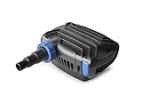 AquaOne Eco Teichpumpe CTF-B 7000 50 Watt 7000l /h I Hochwertige Teichpumpe mit Filter I Spezielle Pumpe für den Gartenteich I Filterpumpe Teich I Teich Pumpe