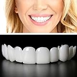Wttfc 2 Paar Kosmetische Zähne Zahnersatz Provisorischer Zähne Falsche Zähne Zahnprothese Zahnfüllung Teeth Cover Zahnlücke Schließen Zähne Zum Aufstecken Zahn Reparatur Set