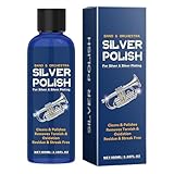 Silberpolitur für Besteck, Mehrzweck-Trompeten-Politur, Silberschmuck-Politur, effektiver Silber-Reiniger für Silberschmuck-Instrumente