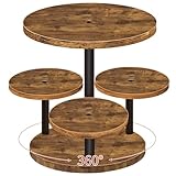 HENAYUK Tortenständer Tortenplatte Drehbar Rotierend Cupcake-Halter Hochzeitstorte Deko Gestell Kuchen und Cupcake Ständer Kombination für Geburtstagsparty Dekoration