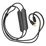 Sanpyl aptX Bluetooth-Kopfhörer, A2DC-Adapterkabel, niedrige Latenz, 2 Modi, ergonomisches Kopfhörerkabel mit Mikrofon, Bluetooth 5.0, für A2DC-Schnittstellen-Headsets, für Technica E40 50 70