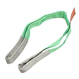Hebeschlinge Lifting Straps Rundschlinge Hebegurt Hebeband 2T Tragfähigkeit, für Lastwagen, Anhänger, Boote