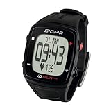 Sigma Sport Pulsuhr iD.RUN HR black, GPS-Laufuhr, Handgelenk-Pulsmessung, Activity Tracker, Schwarz