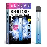 ELFBAR ELFA TURBO KIT BUNDLE - Elfbar Pod System - Mod Akkuträger und Pod (nachfüllbar und austauschbar) - Ohne Nikotin - Ohne Liquid - In verschiedenen Farben