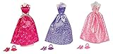 Simba 105723369 - Steffi Love Glamour, Puppenkleidungs-Set, 3-fach sortiert, Es wird nur ein Artikel geliefert, Ballkleid für alle 29cm Puppen, Ohne Puppe