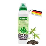 Grow Dünger Zimmerpflanzen - HERBVA Flüssigdünger NPK 8-8-6 - Universaldünger für Zimmer- und Gartenpflanzen | NPK Pflanzen Dünger für Zimmerpflanzen - Perfekt für Wachstum und Blüte | 500ml
