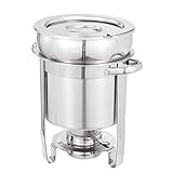 BotaBay 7L Edelstahl Chafing Dish Party-Speisenwärmer-Buffet-Set, Buffet-Server-Suppe-Chafer-Set, wärmende Töpfe, um Lebensmittel für Parteien warm zu halten Buffet-Hochzeitsbankette Commercial Grade