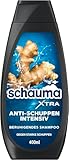 Schauma Anti-Schuppen Shampoo Intensiv (400 ml), Haarshampoo bekämpft starke Schuppen ab der ersten Anwendung, Shampoo hilft bei juckender Kopfhaut