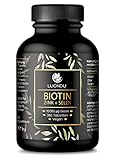 Biotin hochdosiert - 10.000 mcg pro Tablette (365 vegane Tabletten 1 Jahr) - Biotin Zink Selen Komplex - Biotin für Haare, Haut und Nägel