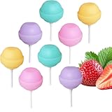 Eisformen Set, Silikon am Stiel, Lutscherformen, Silikon-Süßigkeitsform | Wiederverwendbare Eiscreme-Form, 4/8 Stück, am Stiel, Pudding Pop Formen für Lutscher