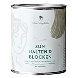 MissPompadour universelle Grundierung 1L weiß, für Innen & Außen - wasserbasiert, schnelltrocknend - unter Lack, Kreidefarbe, Möbelfarbe - Sperrgrund für Holz - Haftgrund für Kunststoff & Metall